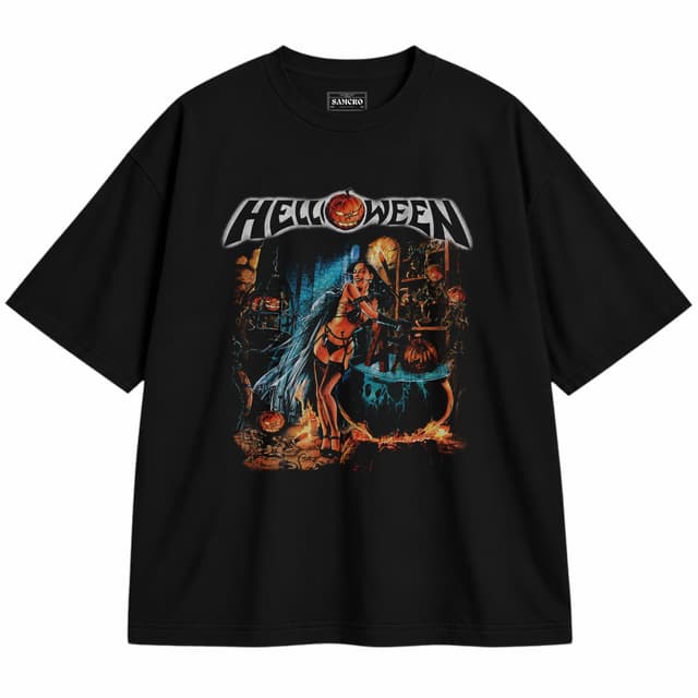 Helloween - Better Than Raw 40 Years — Unisex oversize, Negro