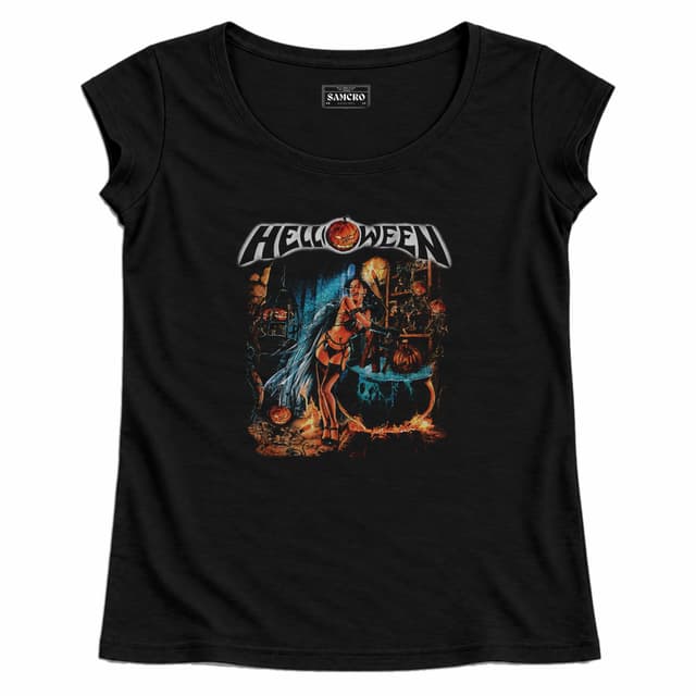 Helloween - Better Than Raw 40 Years — Mujer recta, Negro
