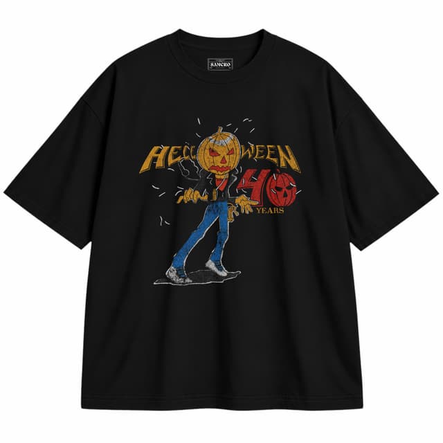 Helloween - Jack O Lantern 40 Years — Unisex oversize, Negro