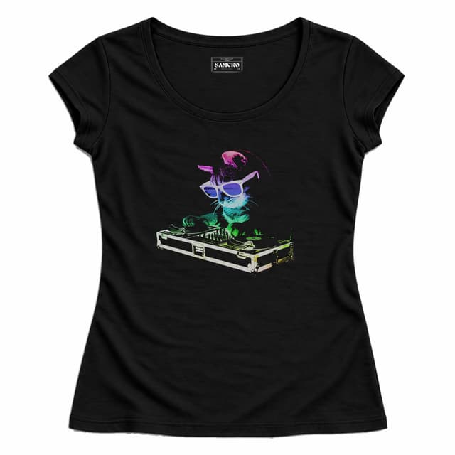 House Cat — Mujer entallada, Negro