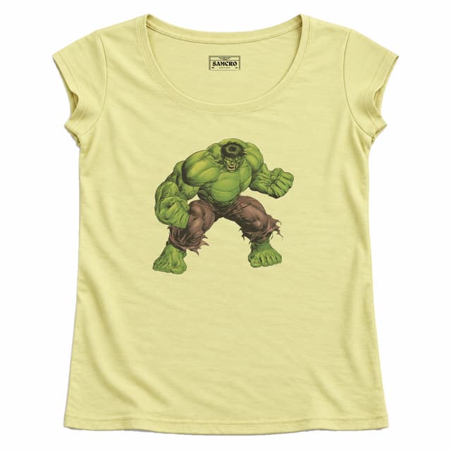 Hulk 3 — Mujer recta, Amarillo