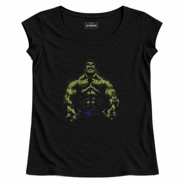 Hulk 4 — Mujer recta, Negro