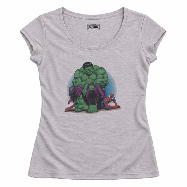 Hulk 5 — Mujer entallada, Gris