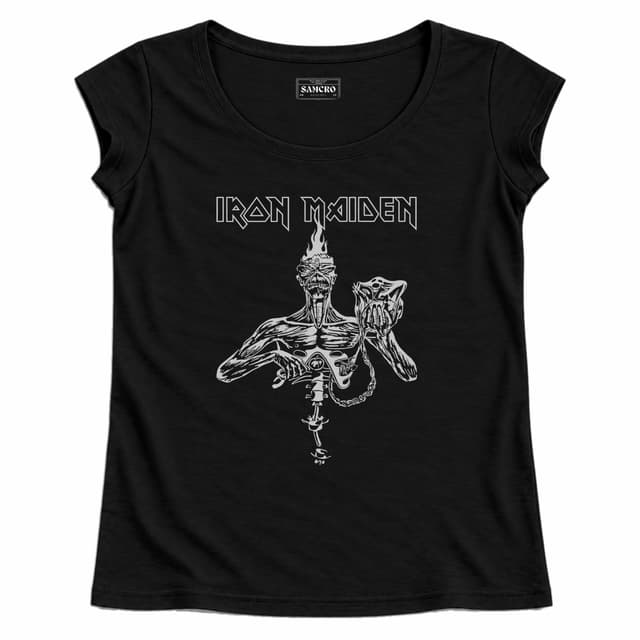 Iron Maiden 23 — Mujer recta, Negro