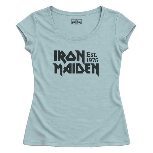 Iron Maiden 44 — Mujer entallada, Celeste