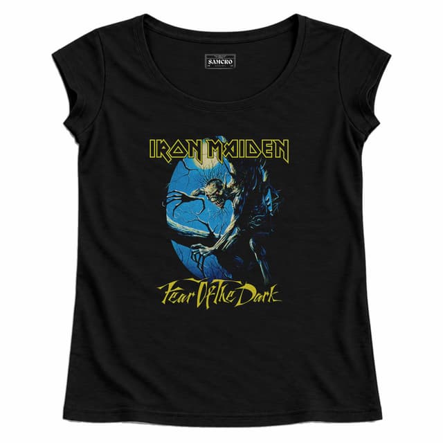 Iron Maiden 5 — Mujer recta, Negro