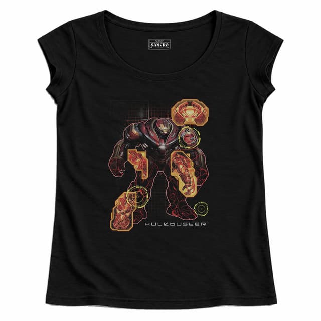 Iron Man 15 — Mujer recta, Negro