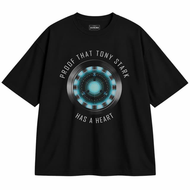 Iron Man 17 — Unisex oversize, Negro