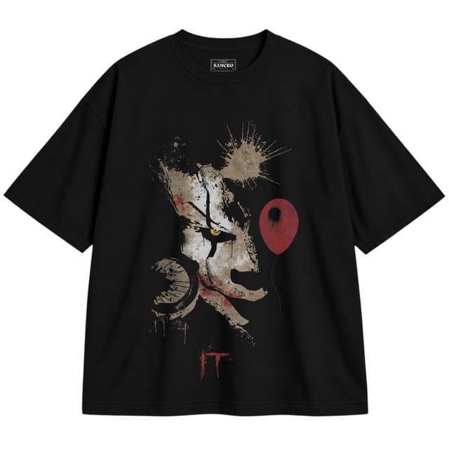 IT 6 — Unisex oversize, Negro