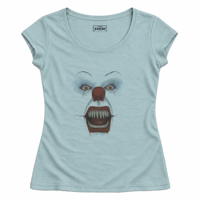 IT 8 — Mujer entallada, Celeste
