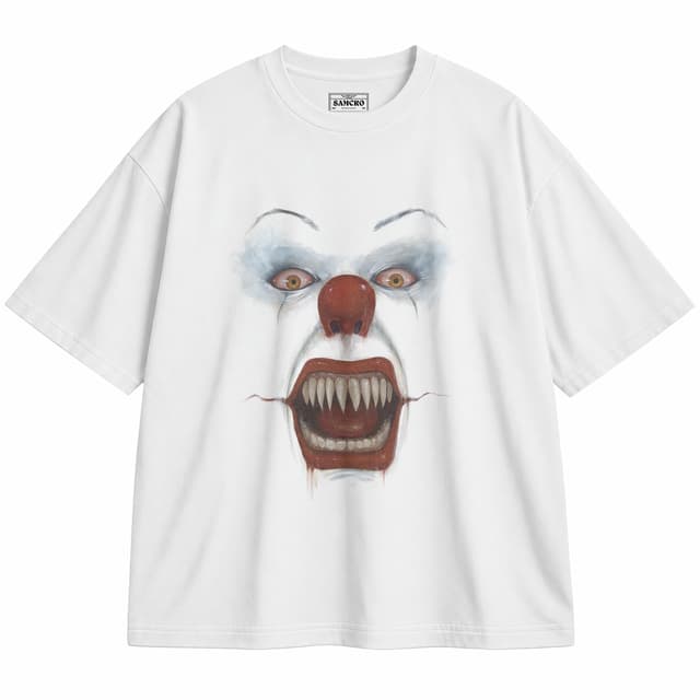 IT 8 — Unisex oversize, Blanco