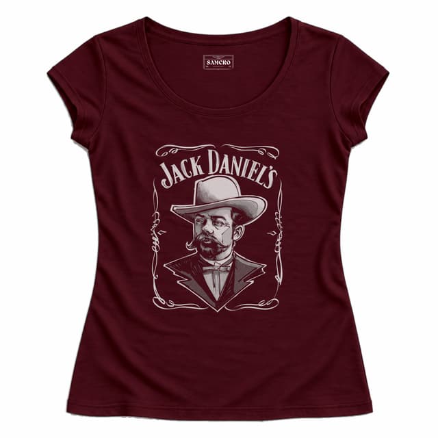 Jack Daniel's 2 — Mujer entallada, Bordó