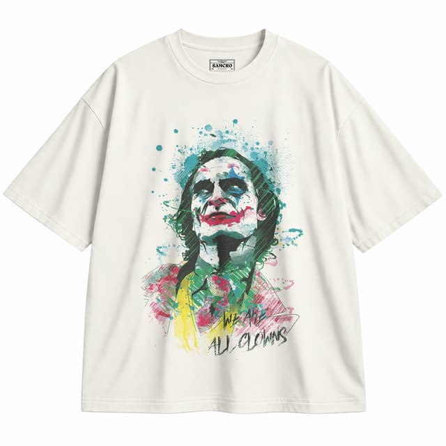 Joker 26 — Unisex oversize, Crema