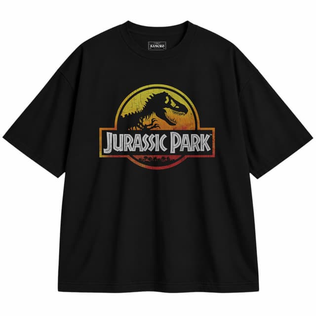 Jurassic 5 — Unisex oversize, Negro