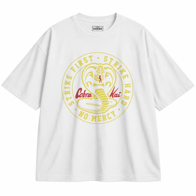 Karate Kid 2 — Unisex oversize, Blanco