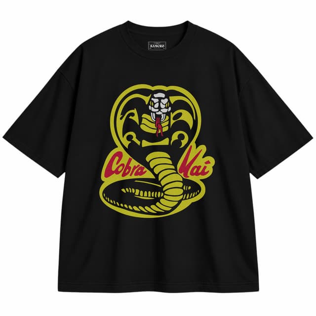 Karate Kid 3 — Unisex oversize, Negro