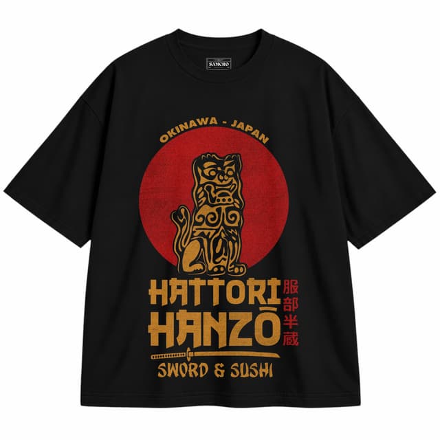 Kill Bill 2 — Unisex oversize, Negro