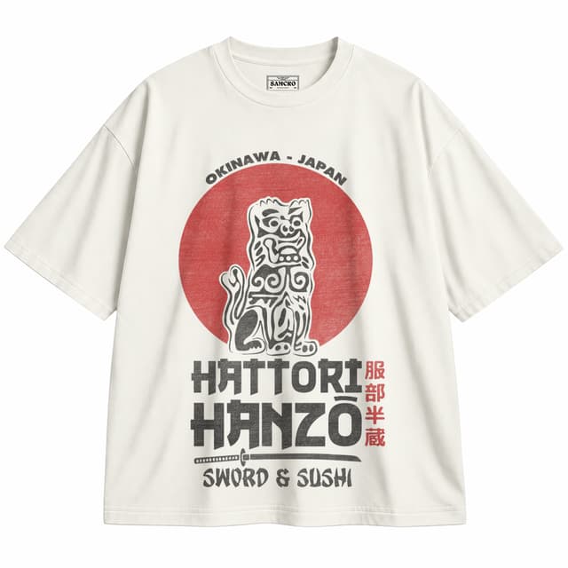 Kill Bill 3 — Unisex oversize, Crema