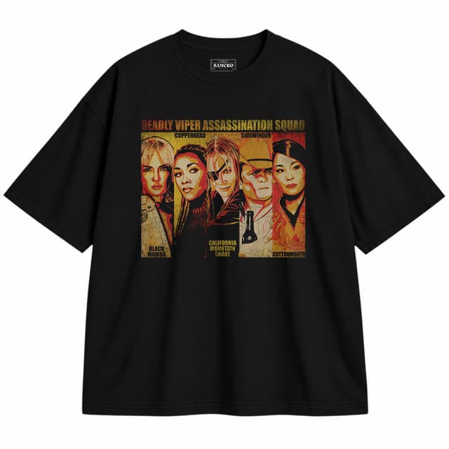 Kill Bill 8 — Unisex oversize, Negro