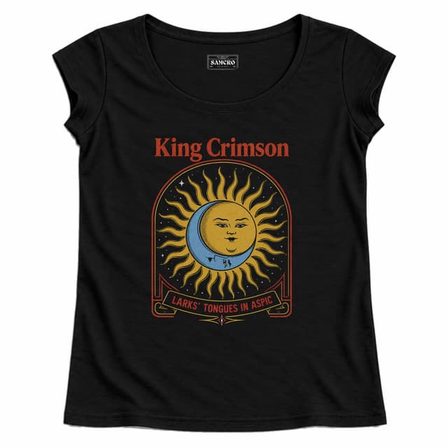 King Crimson - Larks Tongues in Aspic — Mujer recta, Negro