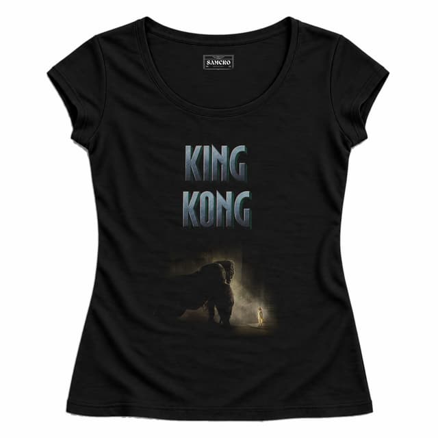 King Kong 1 — Mujer entallada, Negro
