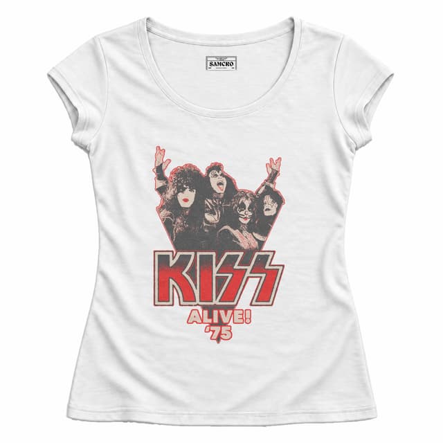 Kiss 20 — Mujer entallada, Blanco