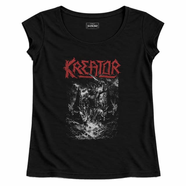 Kreator - We Are the Krushers of the World — Mujer recta, Negro