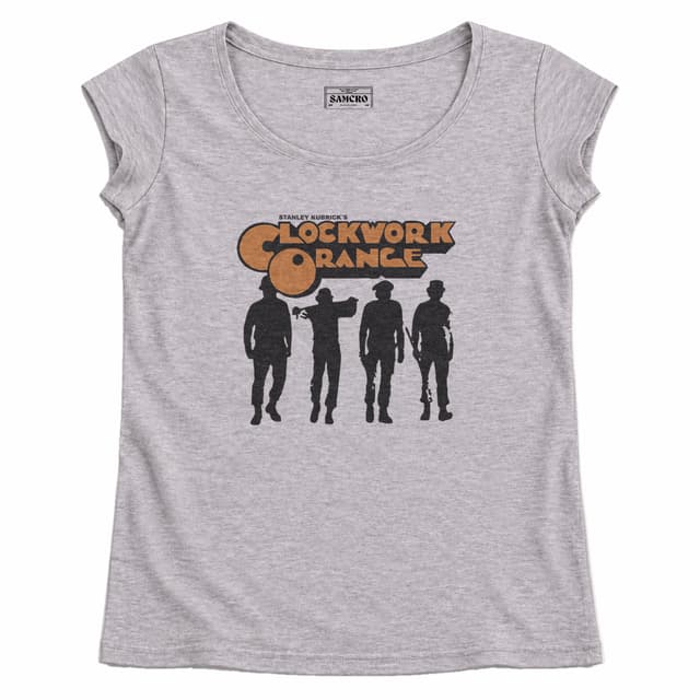 La Naranja Mecanica 8 — Mujer recta, Gris