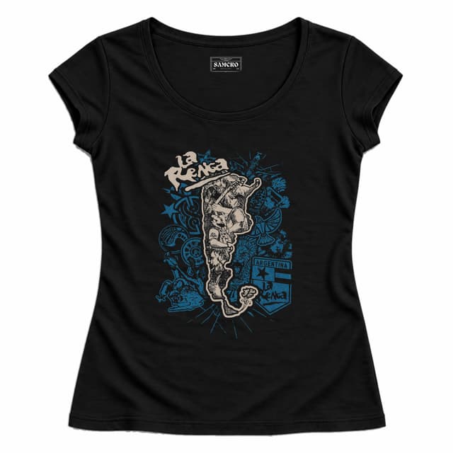 La Renga 5 — Mujer entallada, Negro