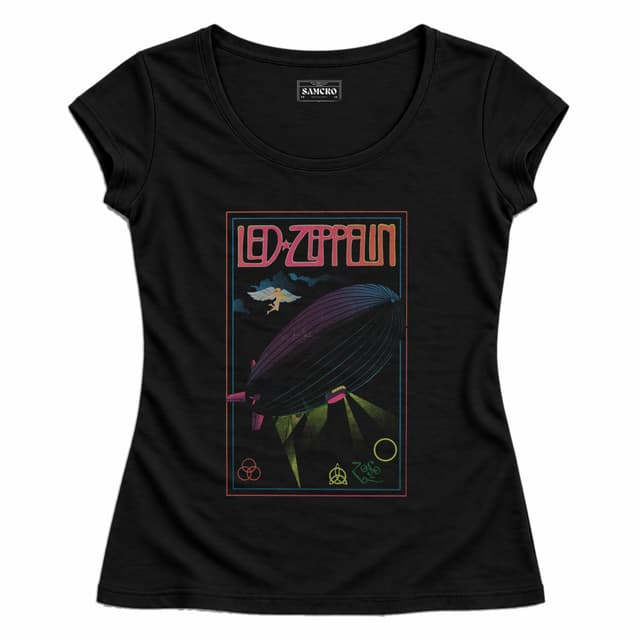 Led Zeppelin 7 — Mujer entallada, Negro