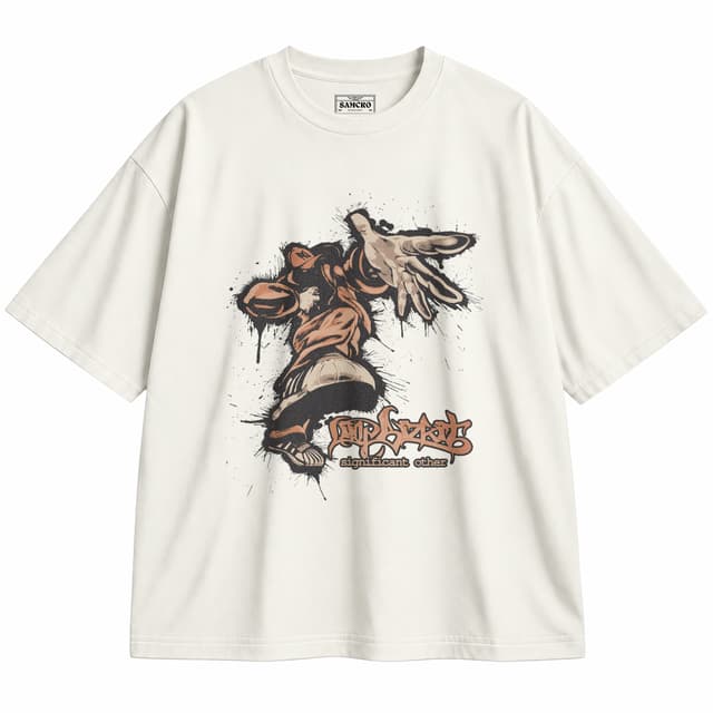 Limp Bizkit 2 — Unisex oversize, Crema