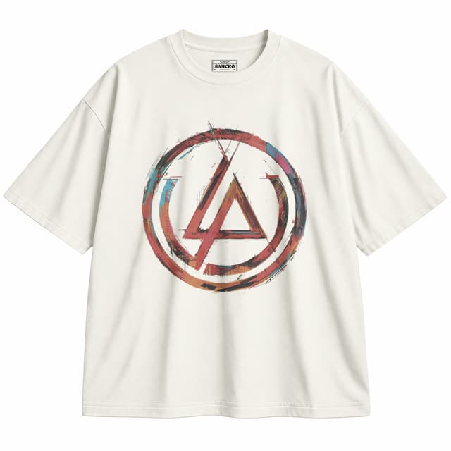 Linkin Park 6 — Unisex oversize, Crema