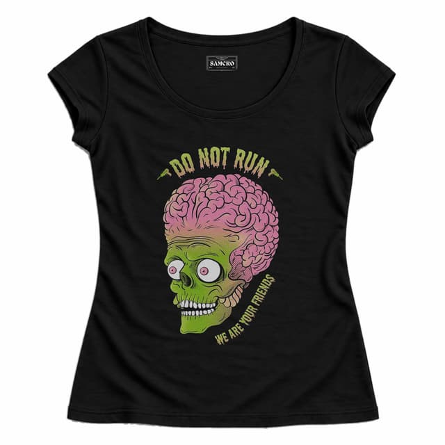 Mars Attacks 1 — Mujer entallada, Negro