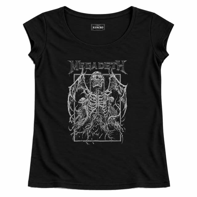 Megadeth 22 — Mujer recta, Negro