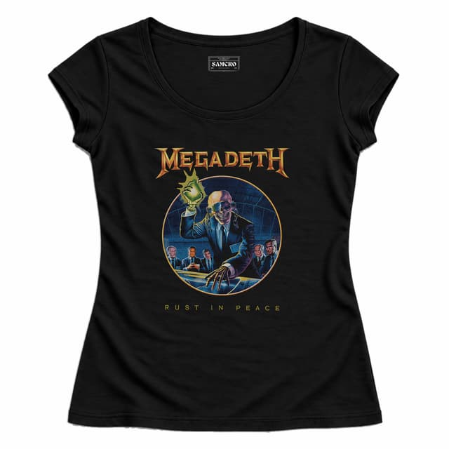 Megadeth 7 — Mujer entallada, Negro