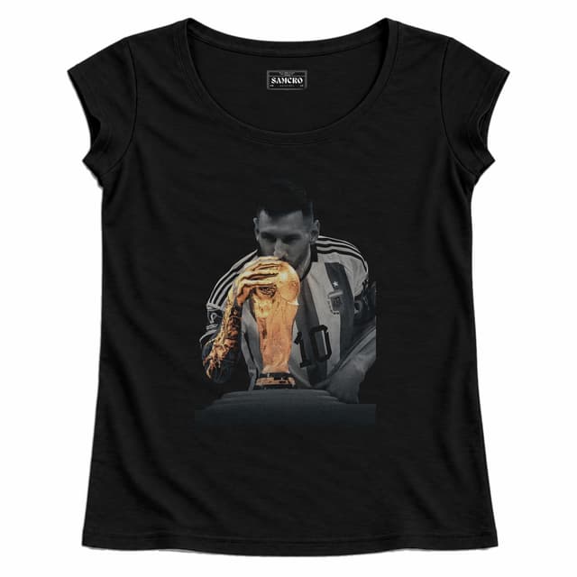 Messi 14 — Mujer recta, Negro