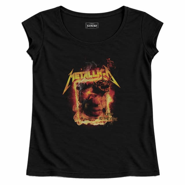 Metallica 10 — Mujer recta, Negro