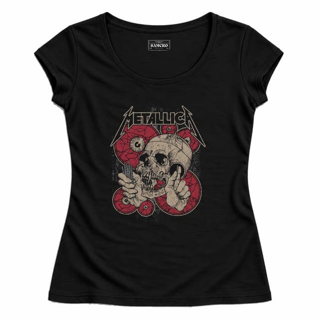 Metallica 16 — Mujer entallada, Negro