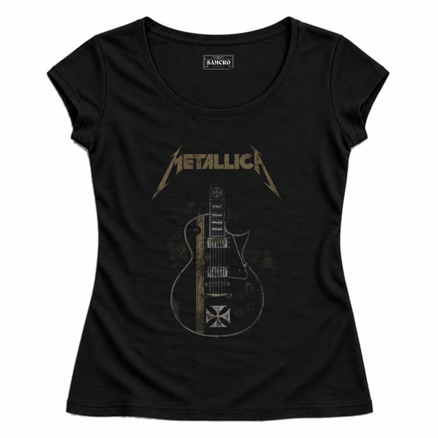 Metallica 24 — Mujer entallada, Negro