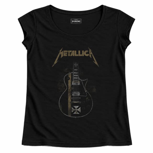 Metallica 24 — Mujer recta, Negro