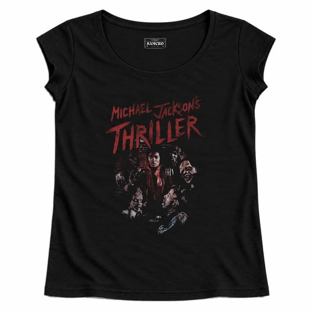 Michael Jackson - Thriller Zombies — Mujer recta, Negro