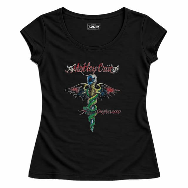 Mötley Crüe 9 — Mujer entallada, Negro