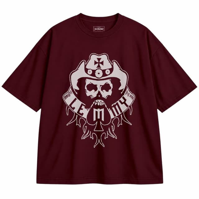 Motorhead 4 — Unisex oversize, Bordó