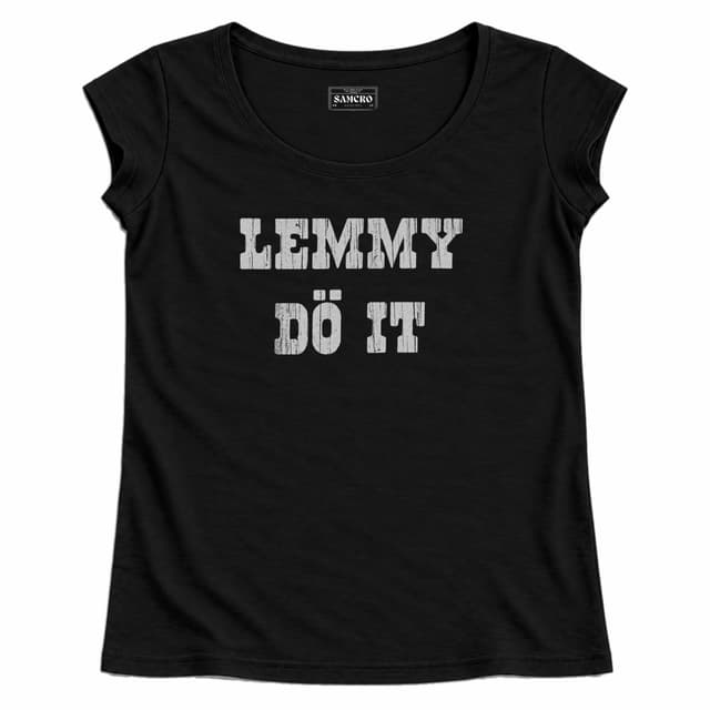Motörhead - Lemmy Do It — Mujer recta, Negro