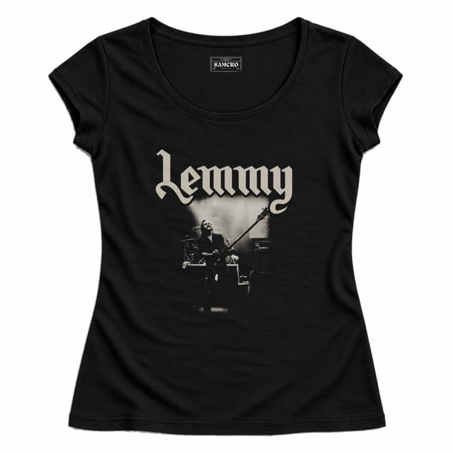 Motörhead - Lemmy Lived to Win — Mujer entallada, Negro