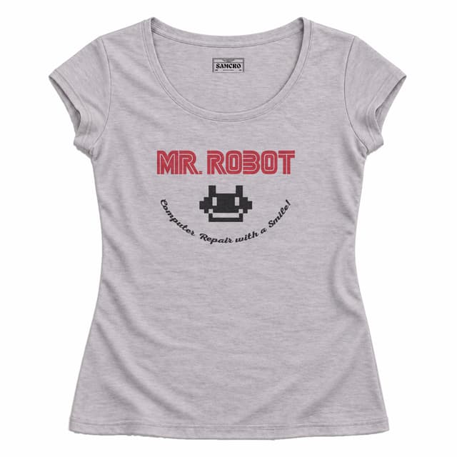 Mr. Robot 2 — Mujer entallada, Gris