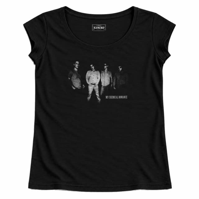 My Chemical Romance - Banda Desenfocada — Mujer recta, Negro