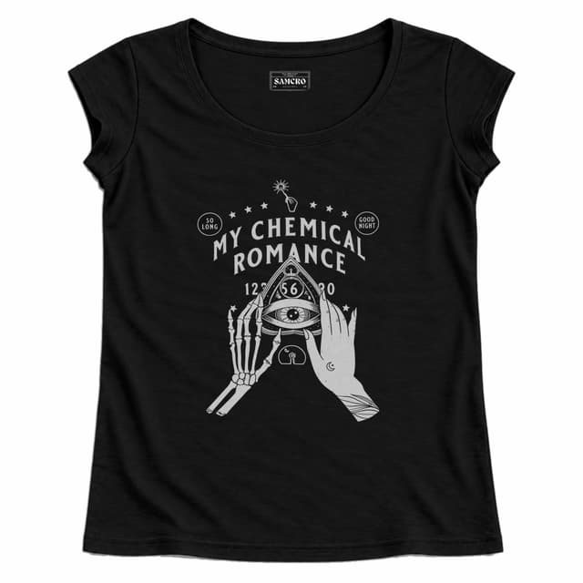 My Chemical Romance - Helena Planchette Ouija — Mujer recta, Negro