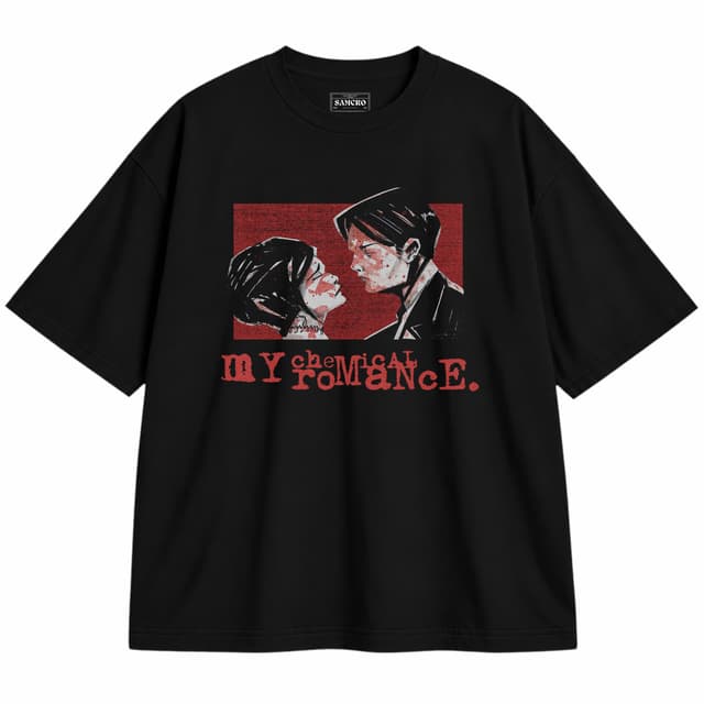 My Chemical Romance - Three Cheers Amantes — Unisex oversize, Negro