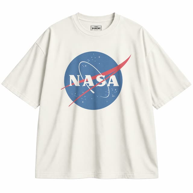 Nasa 1 — Unisex oversize, Crema
